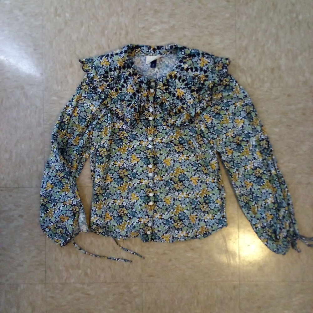 Floral Universal Thread Blouse